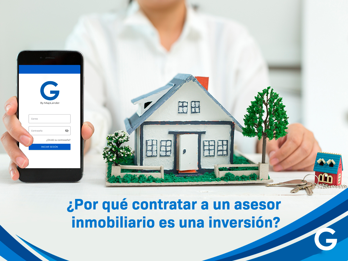 El contratar un asesor inmobiliario es una inversión.
