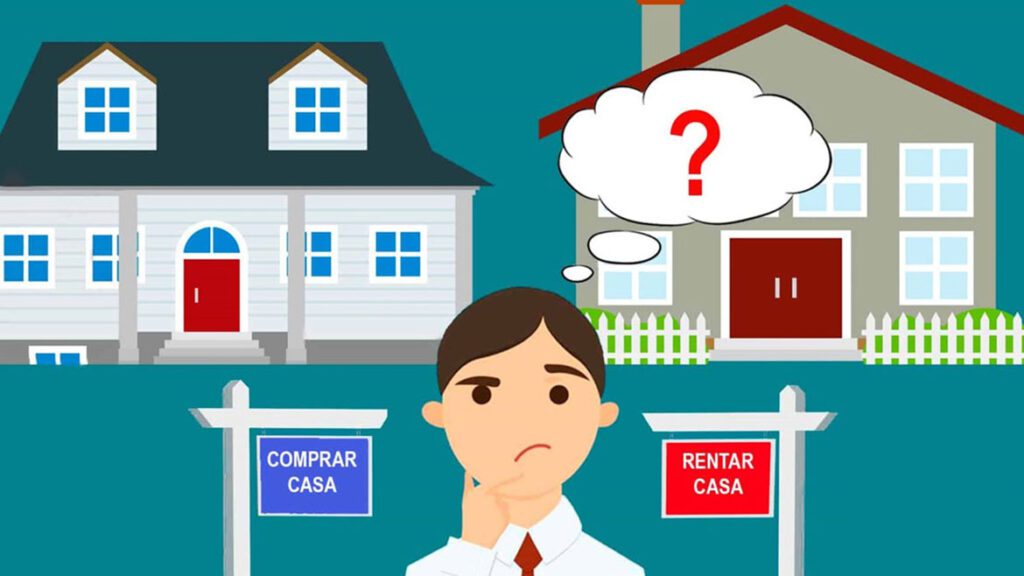comprar o rentar una propiedad
