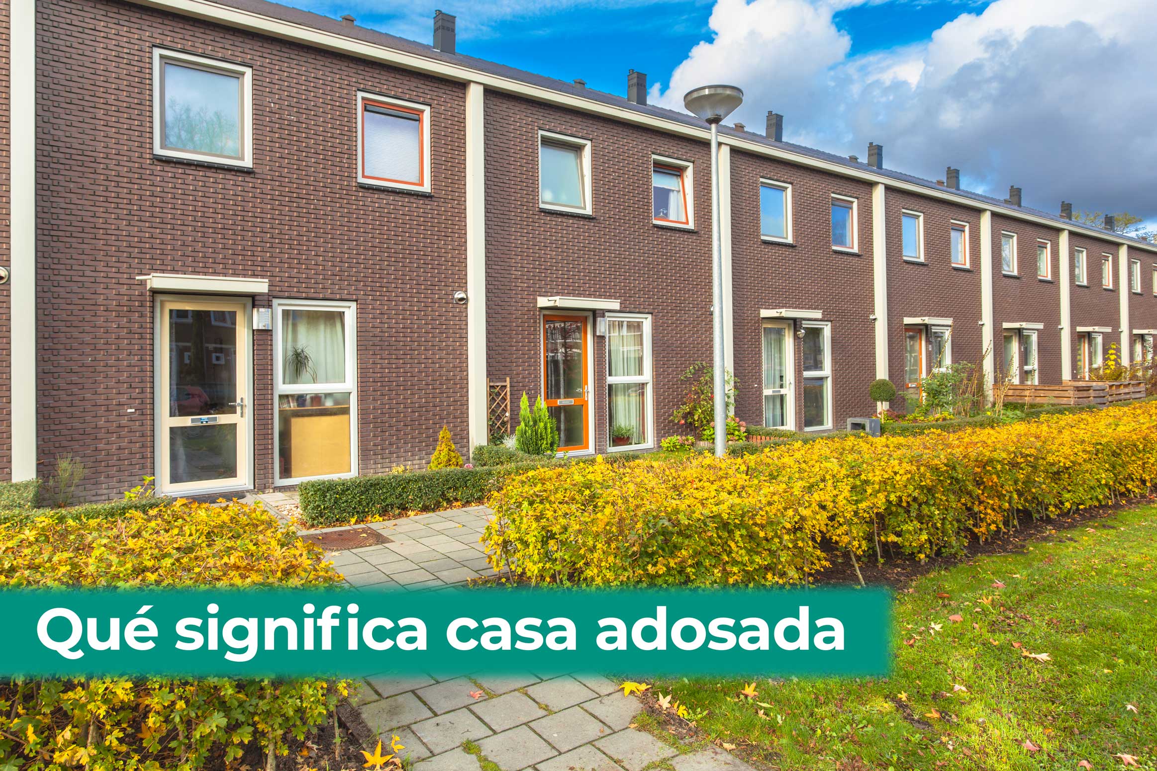 Qué significa casa adosada – rentaoventa